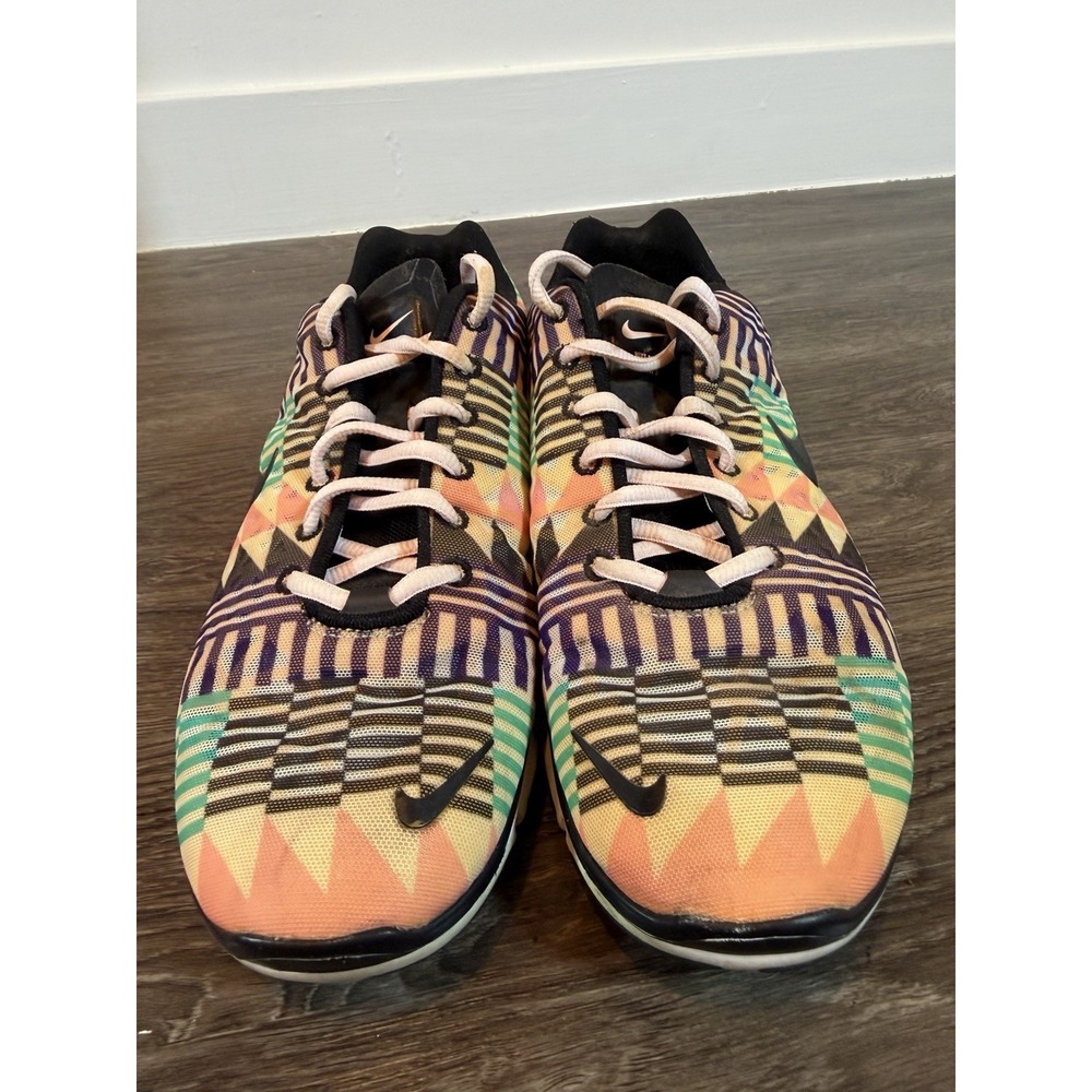 Nike Free Train 3 Training Shoes Men's Size 9 Multicolor Geometric Print - Picture 4 of 9